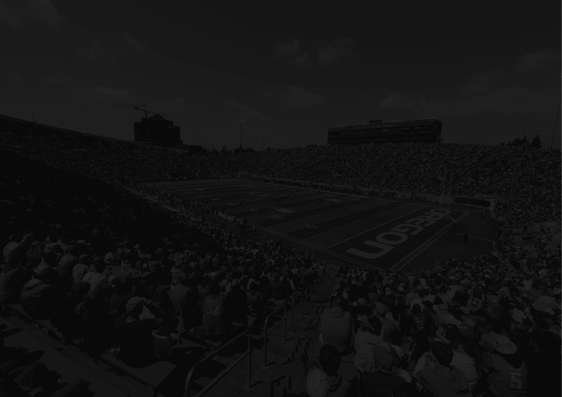 Autzen Stadium crowd